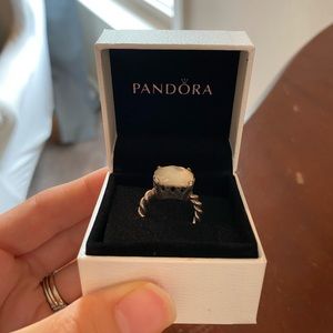 Pandora Mother of Pearl Ring